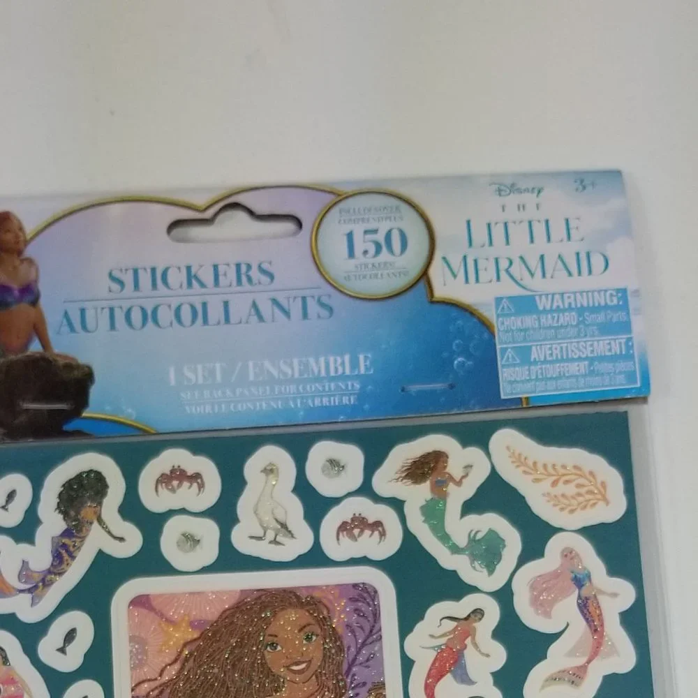 Disney Little Mermaid 150 stickers